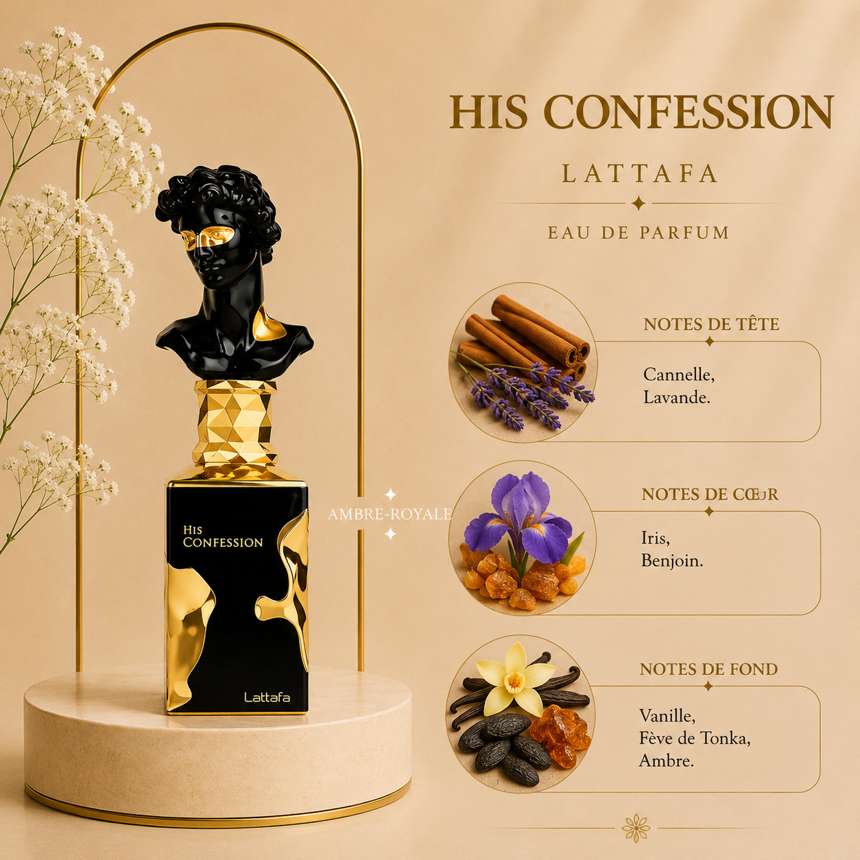 His Confession - Eau de parfum 100ml | Lattafa