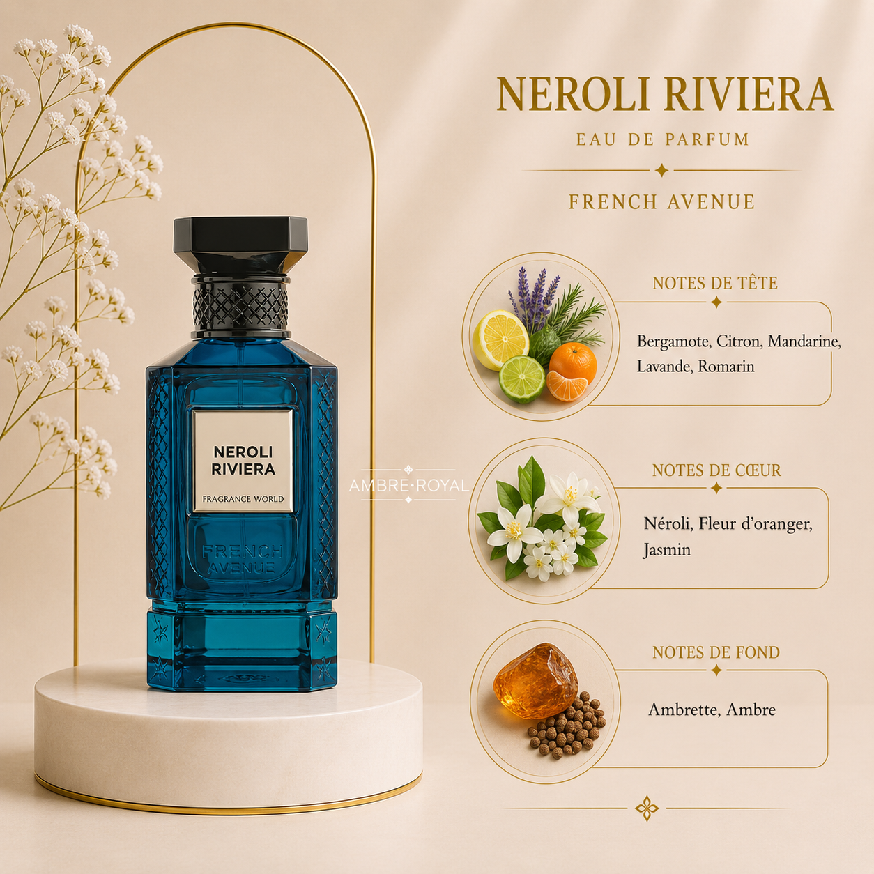 Neroli Riviera - Eau de parfum 150ml | Armaf
