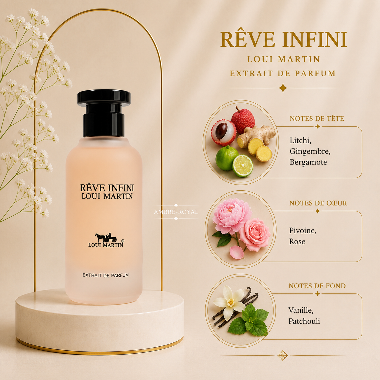 Rêve Infini - Eau de parfum 100ml | Loui Martin