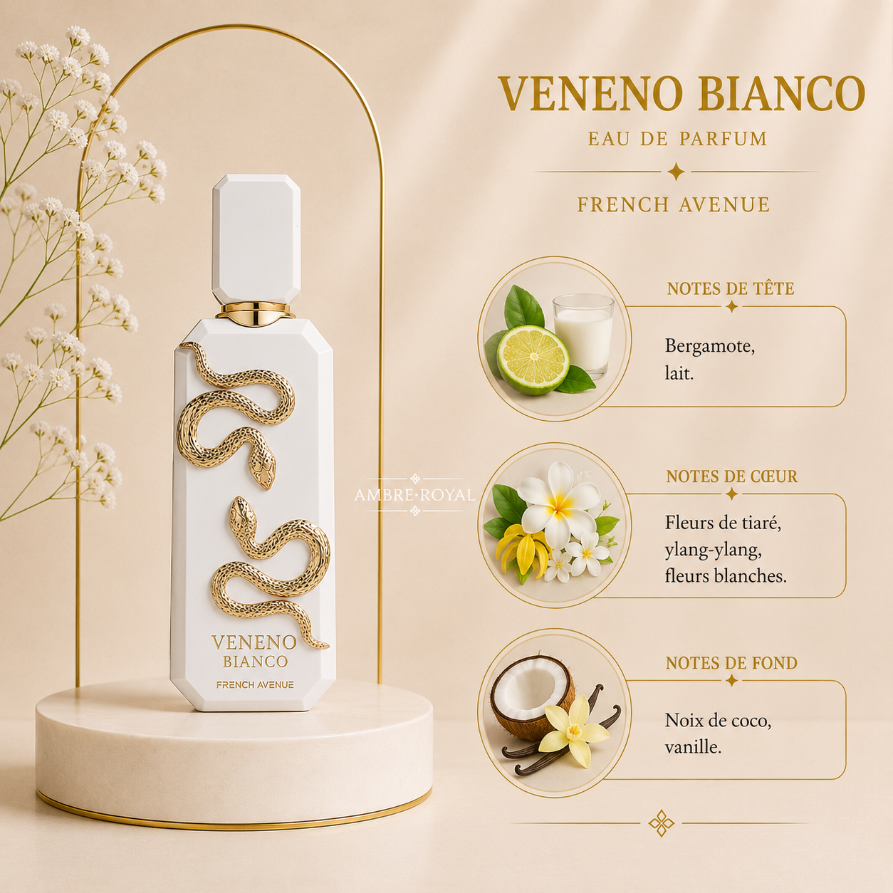 Veneno Bianco - Eau de parfum 100ml | Armaf