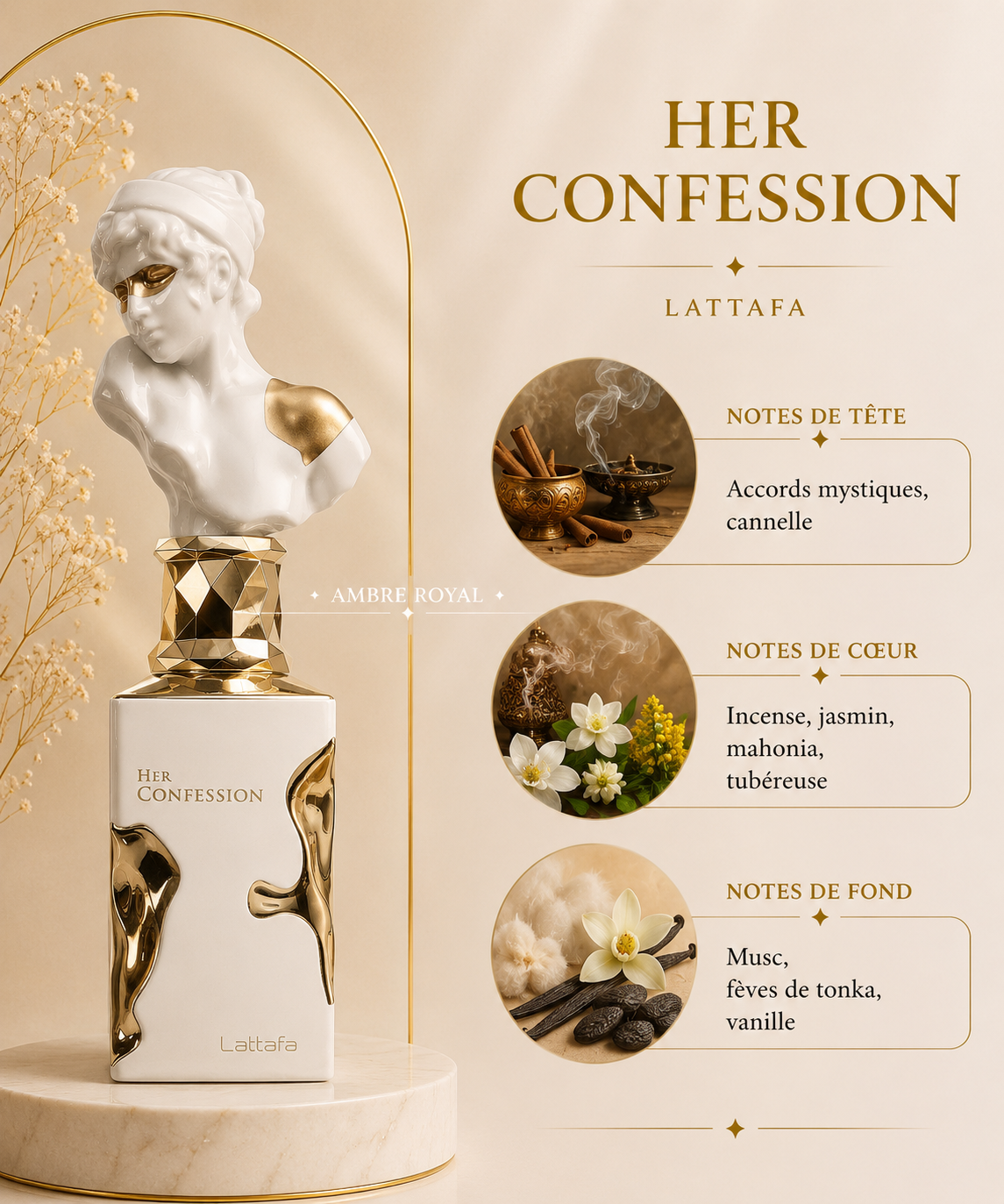 Her Confession - Eau de Parfum 100ml l Lattafa