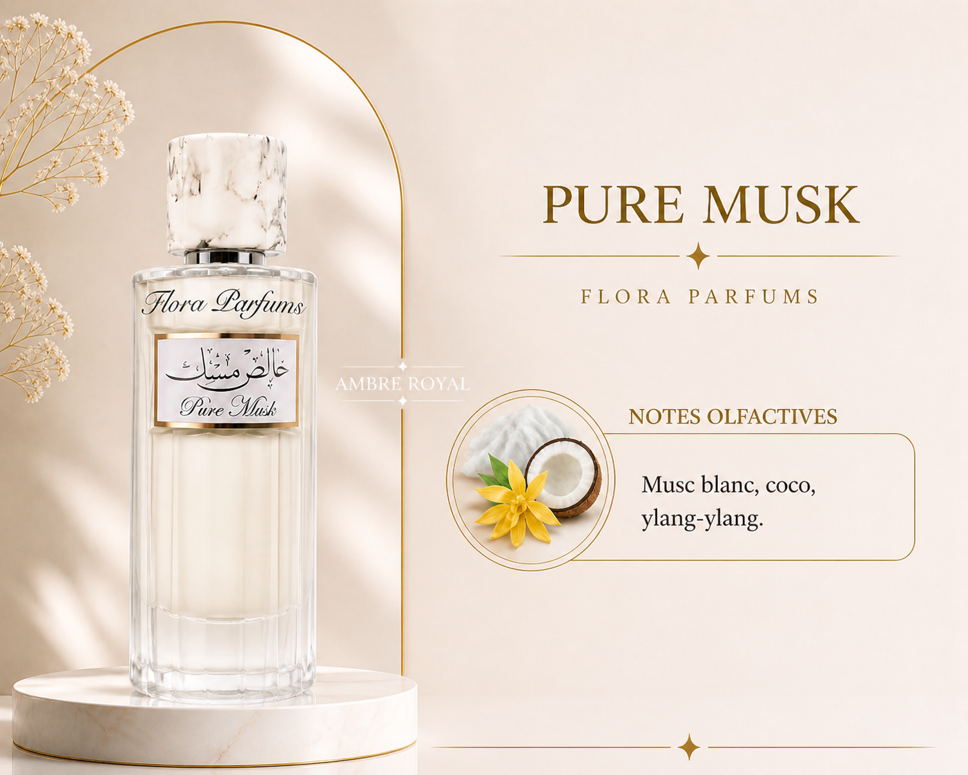 Eau de milky Pure Musc 100ml
