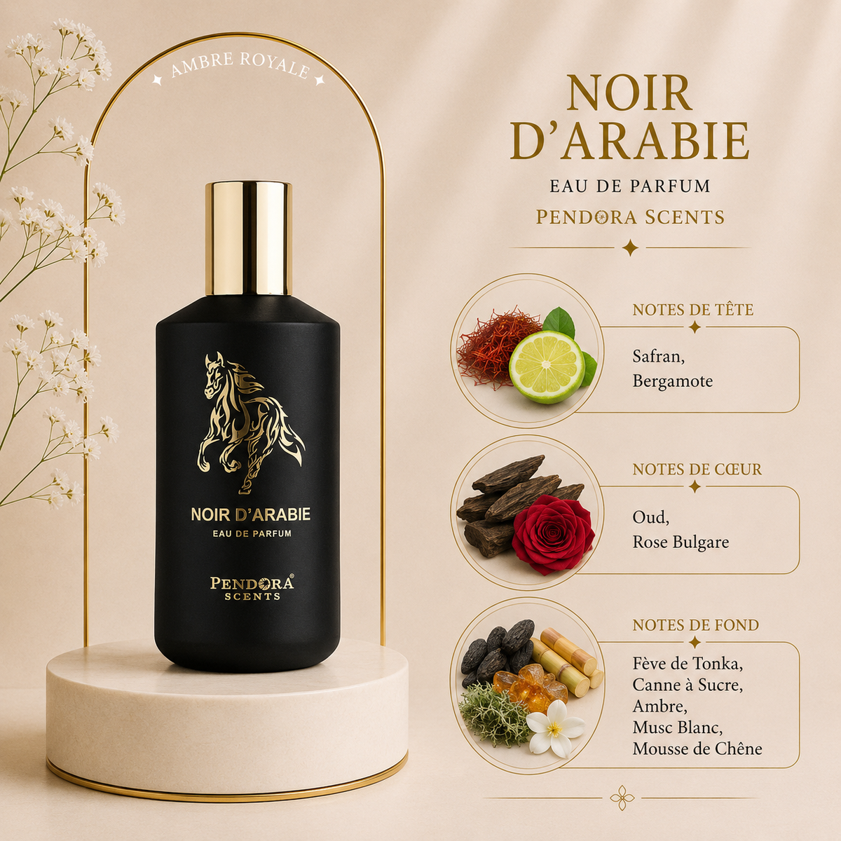 Noir d’Arabie – Eau de Parfum | Pendora Scents