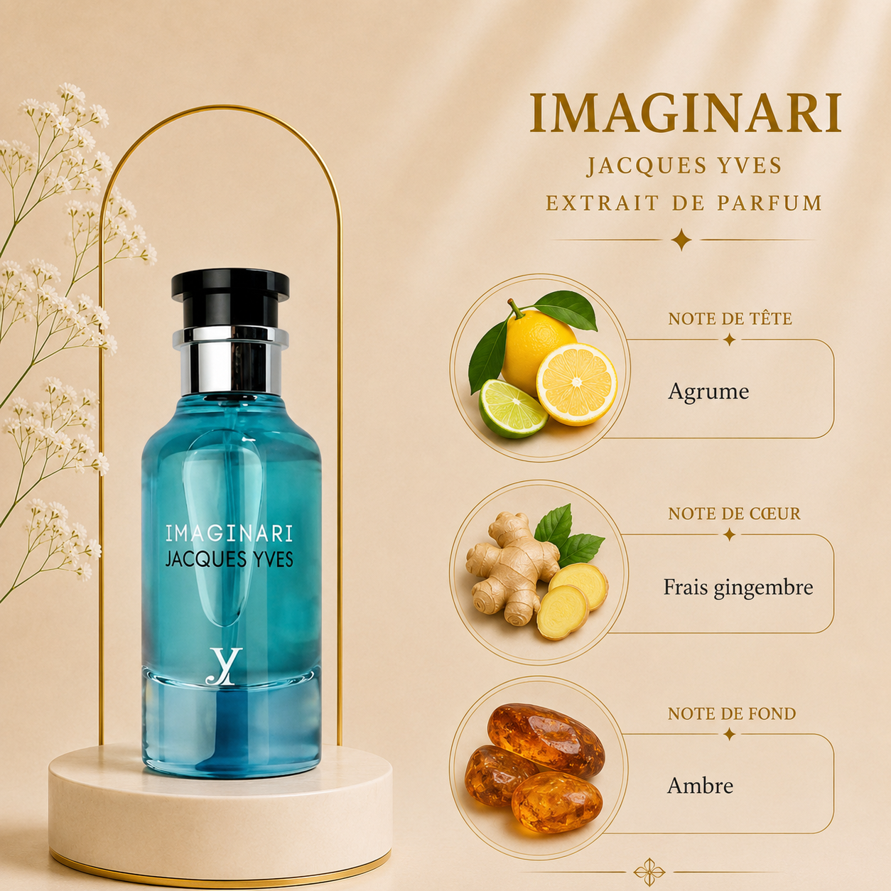Imaginari - Extrait de parfum 100ml | Jacques Yves
