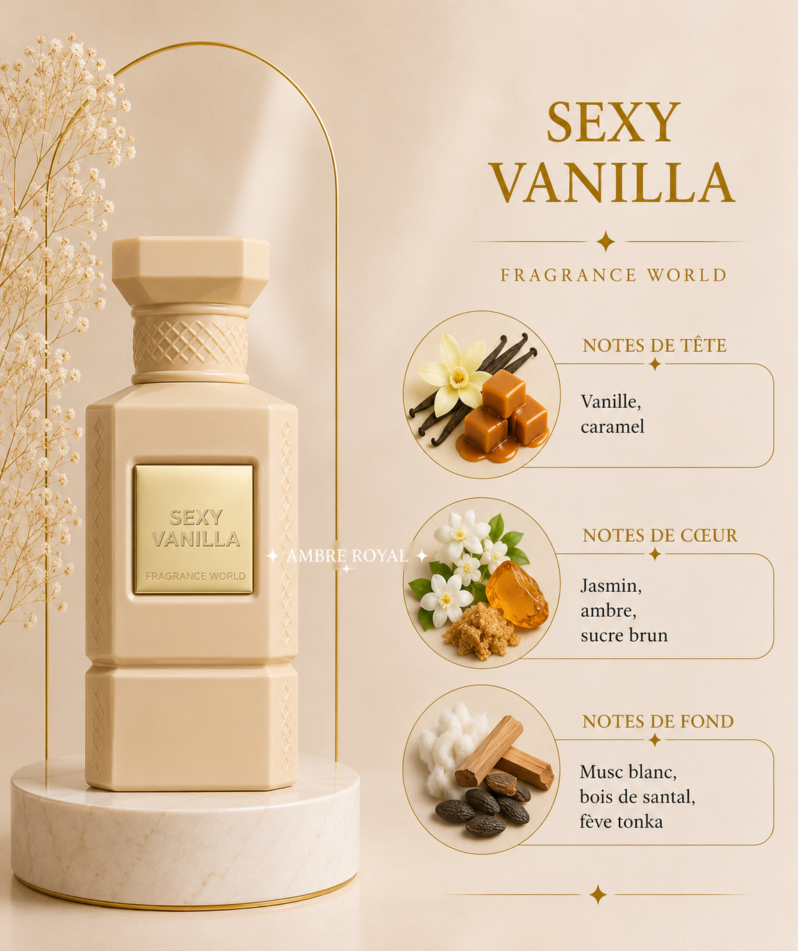Sexy Vanille - Eau de parfum 100ml | Fragrance World