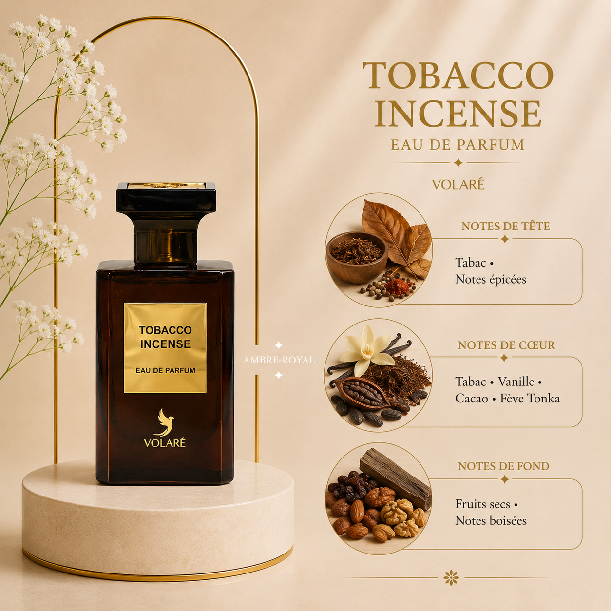 Tobacco Incense - Eau de Parfum 100ml l Volaré